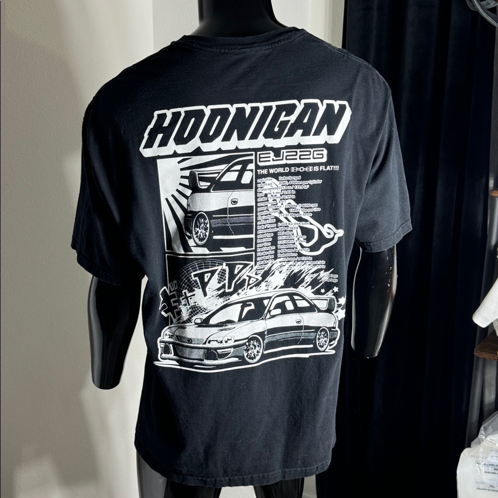 Black Hoonigan  Men's T-Shirt - XL - Picture 3 of 3